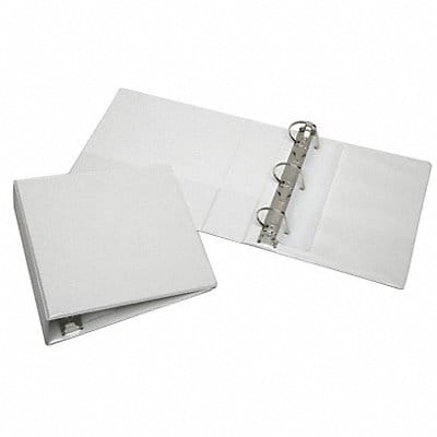 3-Ring Binder 1-1/2 White