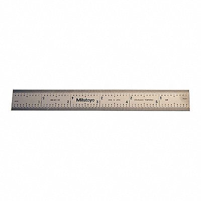 Steel Rule 6 Size 16R Graduation 3/4 W
