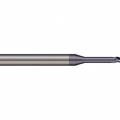 Ball End Mill Single End 1/4 Carbide