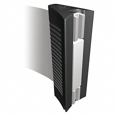 Magnetic Belt End 2 H Plastic/Metal BLK