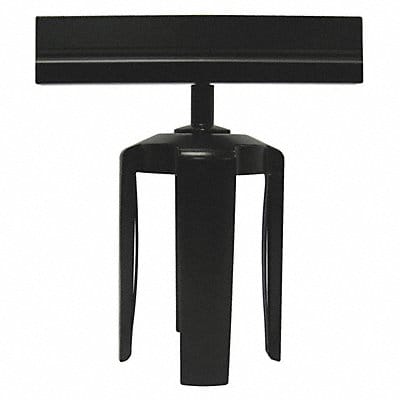 Sign Holder 6 1/2 H 6 W Gloss Black