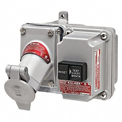 GFCI Receptacle 2Gng 20 A Alum 5-20R