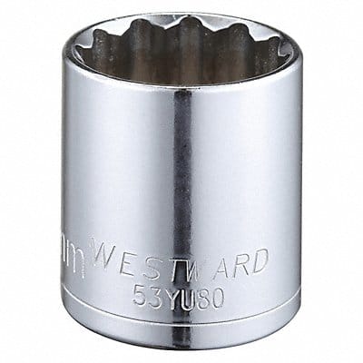 Socket Steel Chrome 29 mm