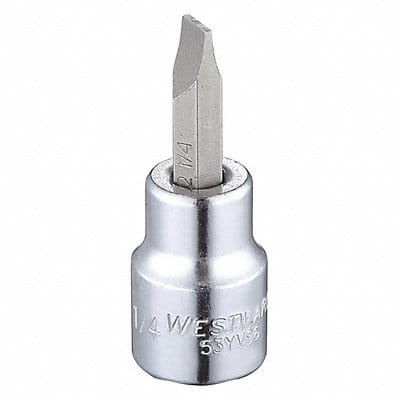 Socket Bit Steel 3/8 in TpSz 1/4 in