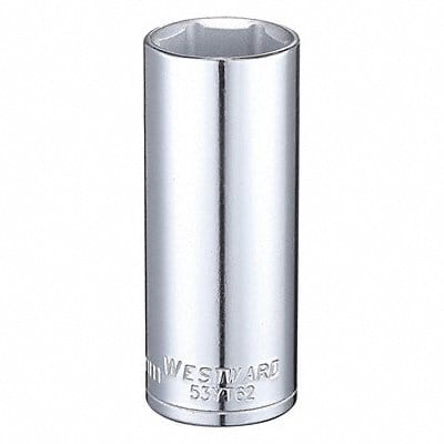 Socket Steel Chrome 19 mm