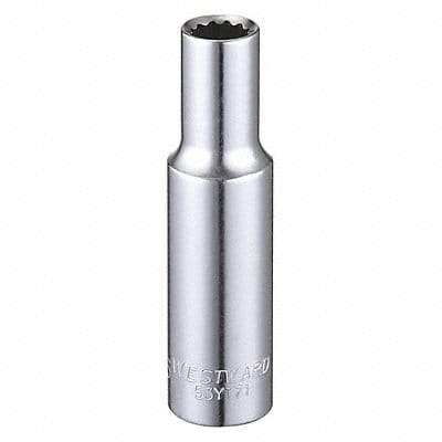 Socket Steel Chrome 5/16 in