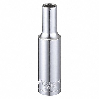 Socket Steel Chrome 7 mm
