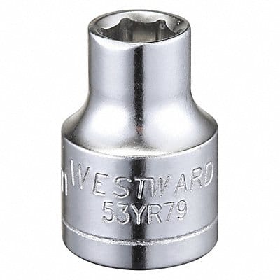 Socket Steel Chrome 7 mm