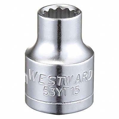 Socket Steel Chrome 7 mm