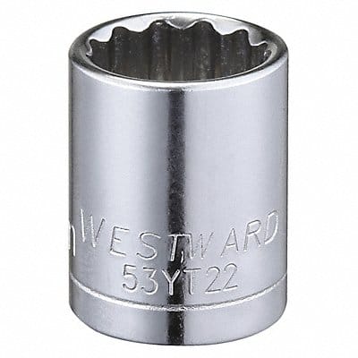 Socket Steel Chrome 14 mm