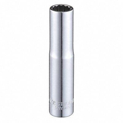Socket Steel Chrome 9/32 in