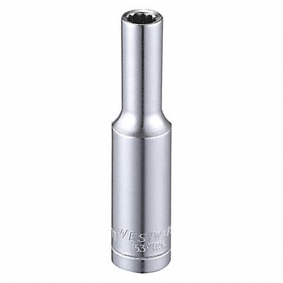Socket Steel Chrome 5 mm