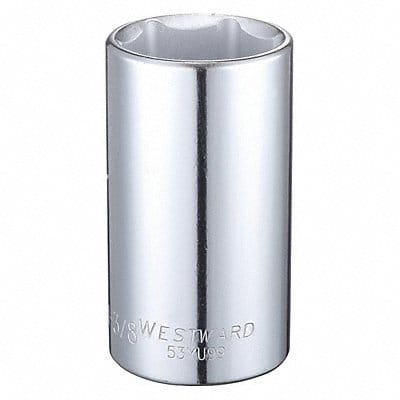 Socket Steel Chrome 1 3/8 in