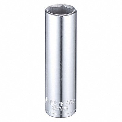 Socket Steel Chrome 17 mm