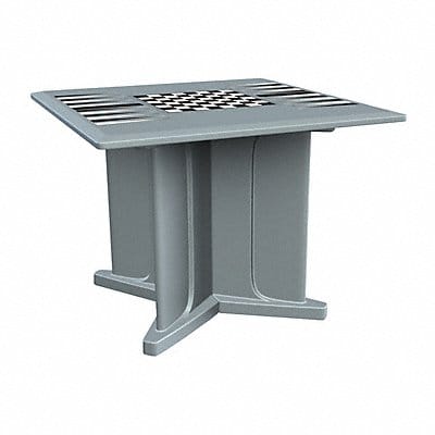 Endurance Table 42 Square Gray Game Top