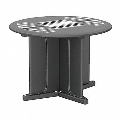 Endurance Table 42 Round Black Game Top