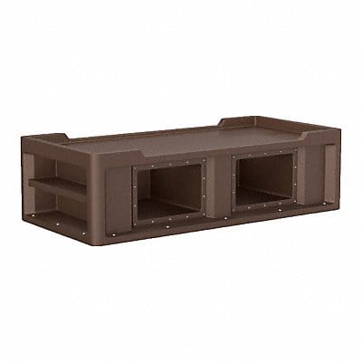 Endurance Bed 2.1 Brown 24 in H