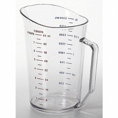 Measuring Cup Clear Plastic PK12