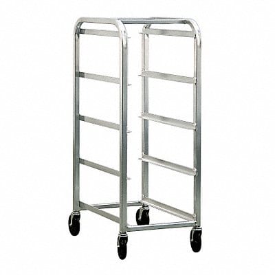 Bin Cart 18 7/8 in W 42 in H Silver