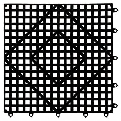 Bar Mat 12x12 in Black