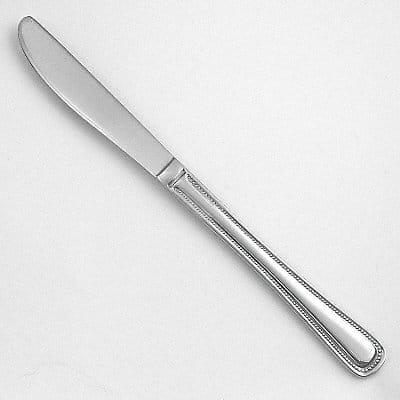 Dinner Knife 8 7/8 in L Silver PK12