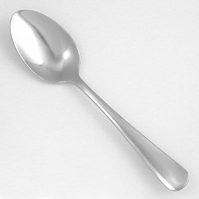 Dessert Spoon 7 in L Silver PK24