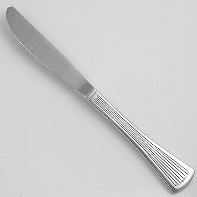 Butter Knife 7 in L Silver PK36