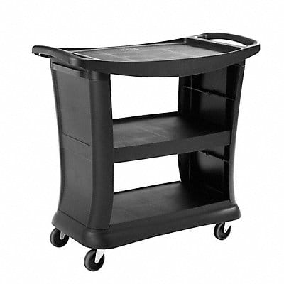 Service Cart 39 in L Rubber
