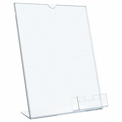 Sign and Business Card Holder 8-1/2x11