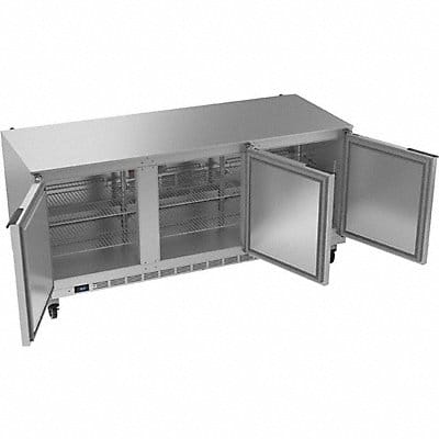 Refrigerator Silver 34-5/8 in Overal H Refrigerator Silver 34-5/8 in Overal H