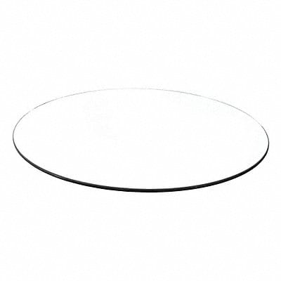 Chair Mat Round 48 Clear 1/4 Thick