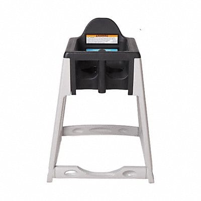 KidSitter 22 1/2 in H Black/Gray