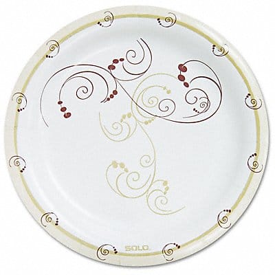 Disposable Paper Plate 9 in Multi PK125