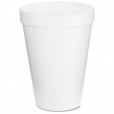 Disposable Hot/Cold Cup 12 oz White PK25
