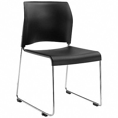 Stacking Chair Black Seat 20 in W