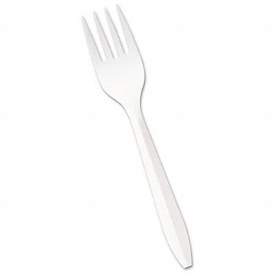 Disposable Fork WH Med PK1000