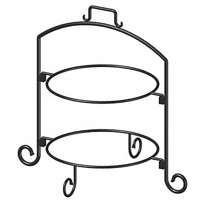 Plate Stand 16.5 x 19.5 x 20 in 2 Tier