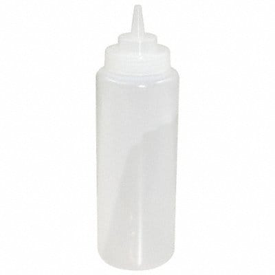 Squeeze Bottle 10.5 Clear Plastic PK12