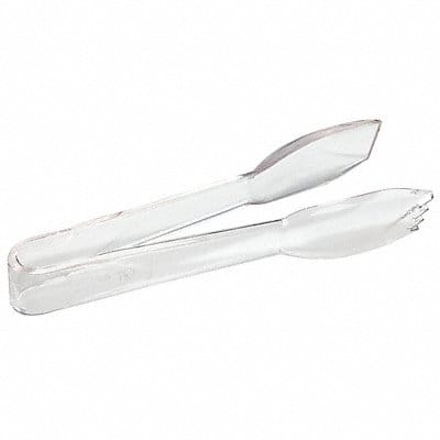 Salad Tongs 9 in L Plastic Clear