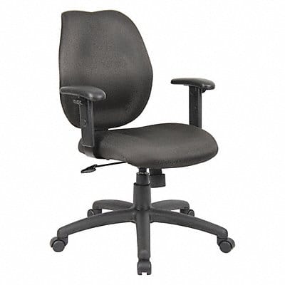 Task Chair Adj. Arms Fabric Seat