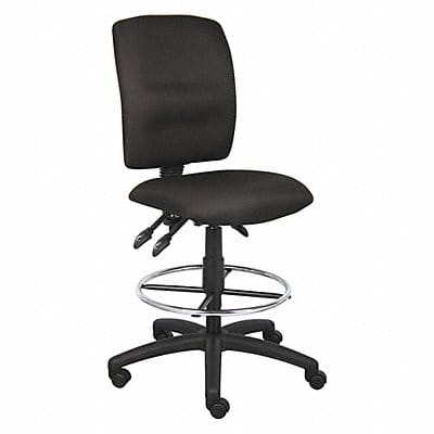 Drafting Chair Black 25 to 30 Seat H.