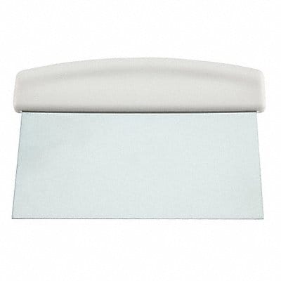 Bench Scraper 6 in L White
