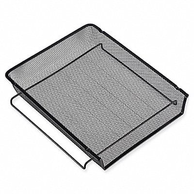 Tray Stackable Side Load Mesh Black