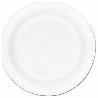 Plate Foam Concorde 10-1/4 White PK500