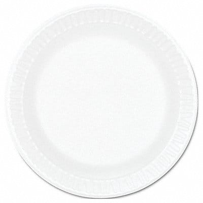 Plate Foam 6 White PK1000