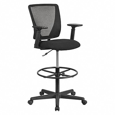 Draft Chair Black Seat Mesh Back