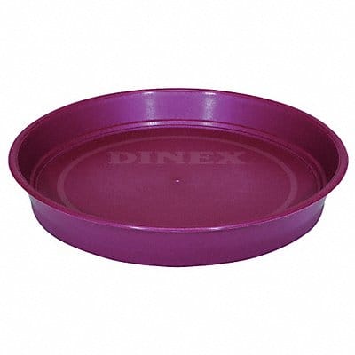 Charger Base 9 3/4 Dia Cranberry PK12
