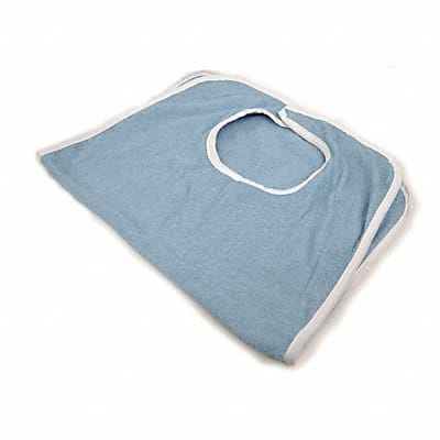 Terry Bib 18 in L Blue PK12