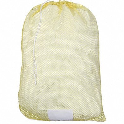 Laundry Bag Yellow Drawcord PK12