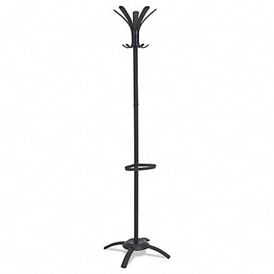 Coat Stand Black 5 Hook